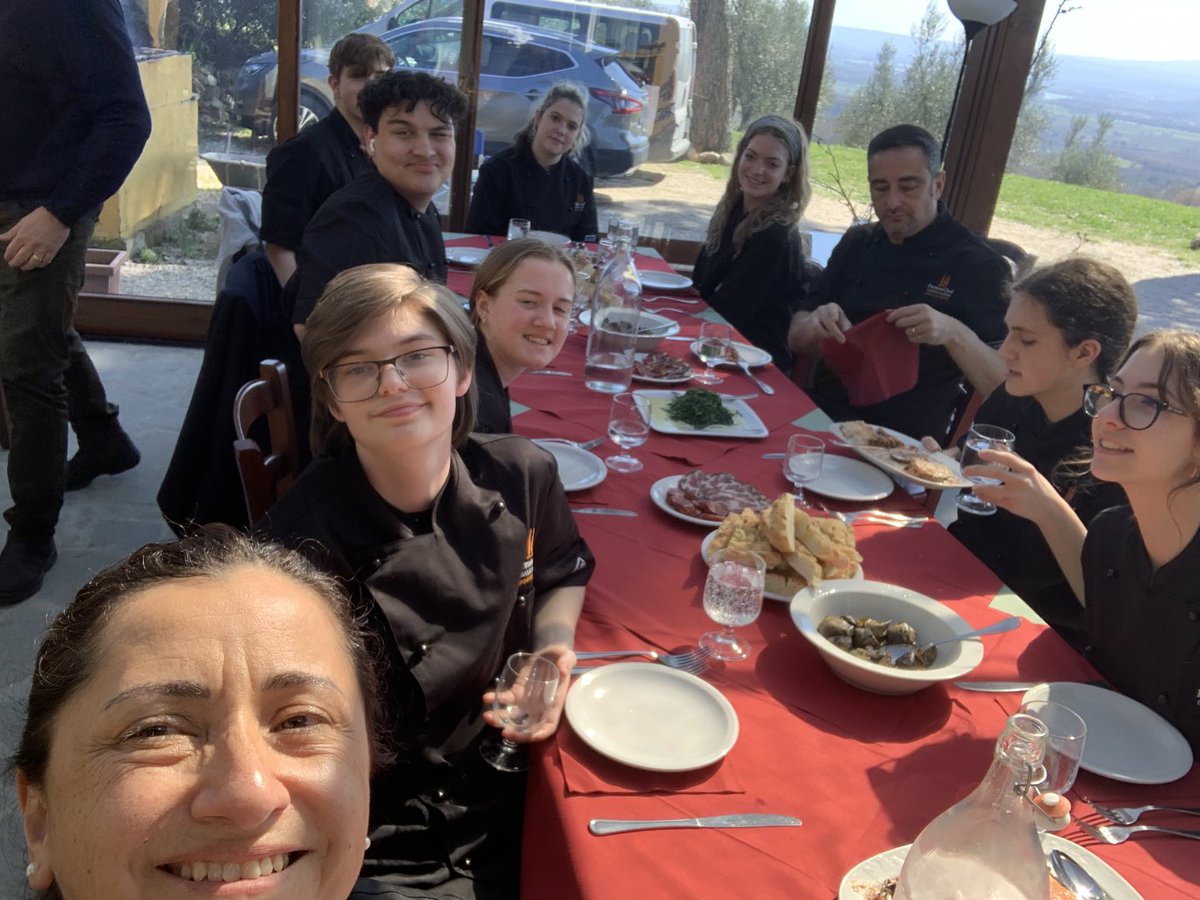 Cooking lunch at the farm in Baschi