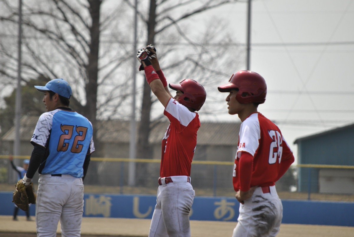 sadaiBaseball's tweet photo. 【GAME RESULT】
⚾️佐賀大学A vs 佐賀大学B
📣佐賀大学Bが勝利。吉澤(新3年福岡中央)、石井(新2年 福翔)が久しぶりの実戦登板👍
佐藤(新4年 城南)が投打で活躍✨
#佐賀大学 #春から佐大
#佐賀大学硬式野球部 #Sadai https://t.co/soncrsVJ5F