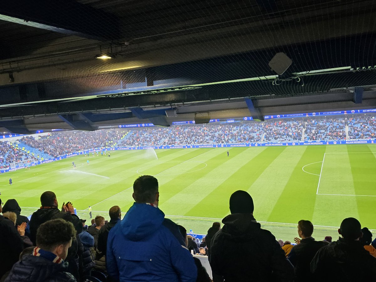 Ibrox park is looking like the players championship ⛳️ 

#RangersFC 
#PlayersChampionship