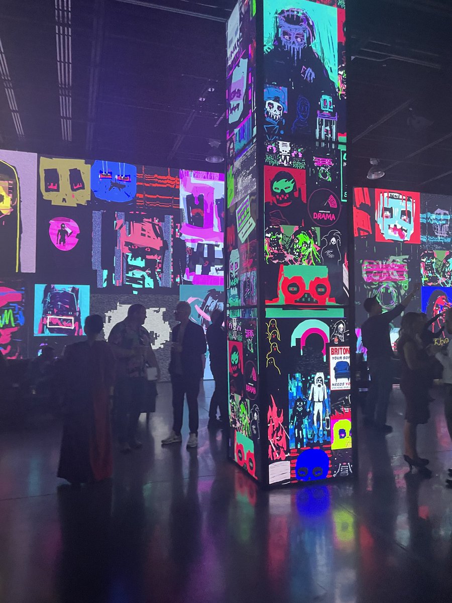 Beeple’s massive new space opens. My take for P&amp;C coming soon…