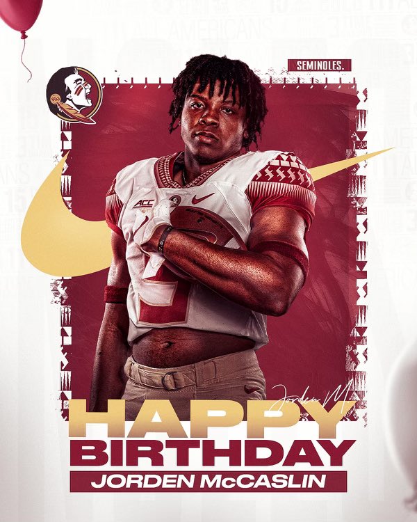 Happy birthday, Jorden!

#NoleFamily