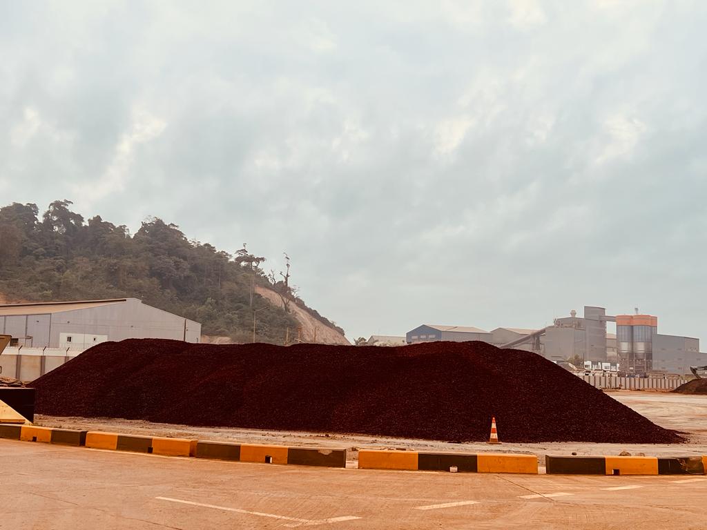 sanpedroportci's tweet image. 07/03/23 - Le Port de San Pedro accueille ses 1er volumes de minerais de #fer. Les 1er camions de transport de minerais de fer de #PIMCO MALI ont été reçus au #TIPSP. Les actions commerciales en cours devront permettre de capter un volume annuel d’environ 300 000 T de ce produit.