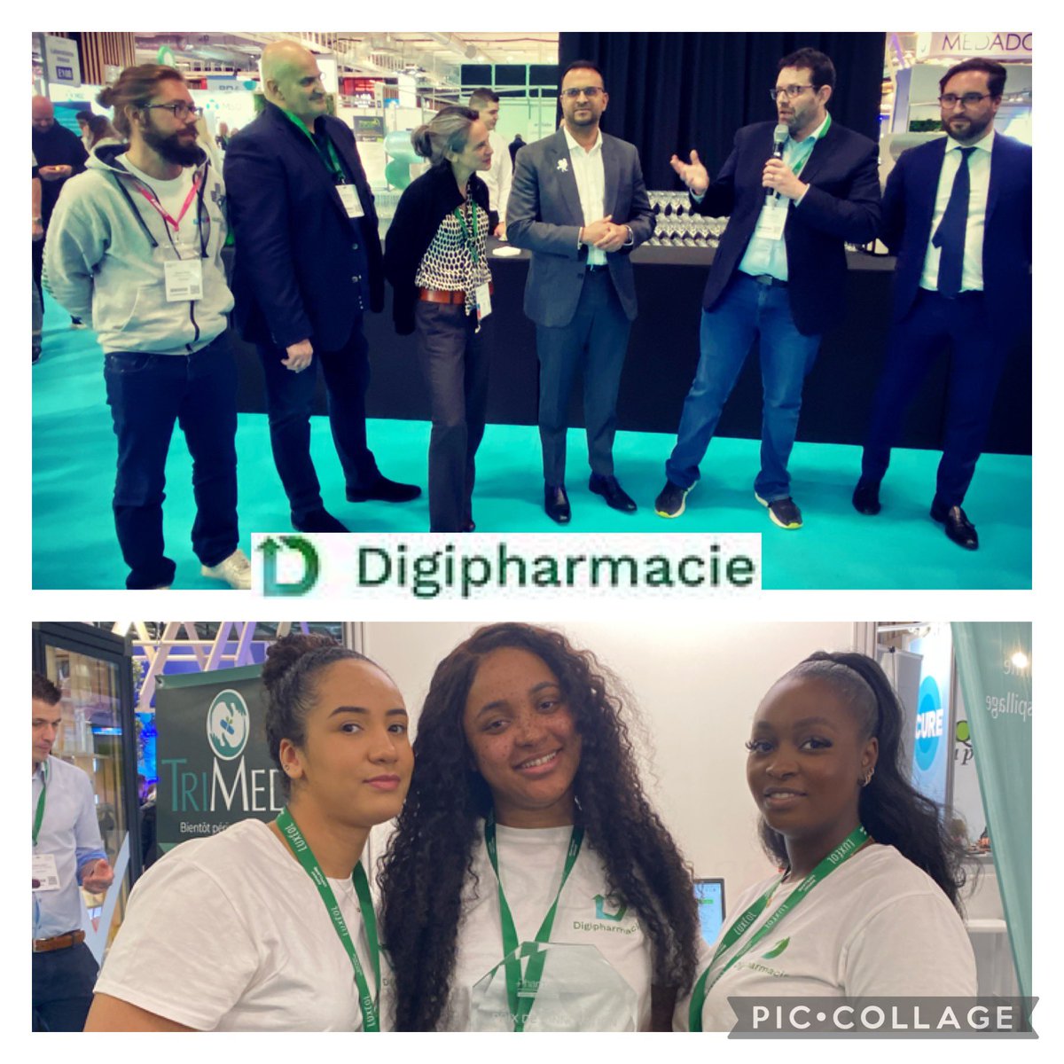 <a href="/PharmagoraPlus/">PharmagoraPlus</a> Grand Prix de l’innovation à toute l’équipe de DigiPharmacie «Toutes vos factures au même endroit» 👍 
👉11000 #pharmacies utilisatrices
Sous la houlette de 
<a href="/LionelREICHARDT/">PHARMAGEEK #hcsmeufr</a> <a href="/Did_Ambroise/">Didier Ambroise</a> @stephaneloze <a href="/helene_Dx/">Hélène Decourteix</a> <a href="/samuelmottin/">Samuel MOTTIN</a> <a href="/StephaneLoze/">Stéphane Loze</a> 
 #hcsmeufr #PGP2023