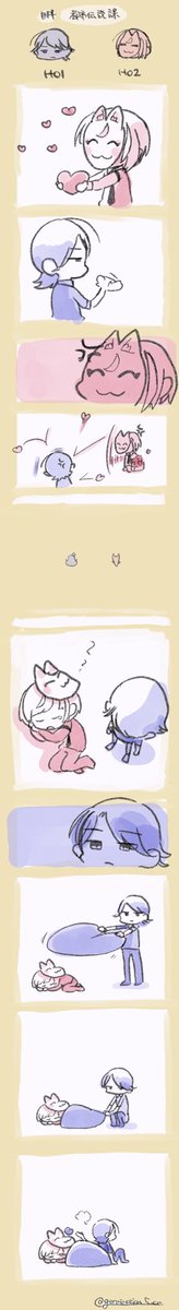 germination5_cr's tweet photo. 自陣、都市伝説課らくがき⛄️🦊 https://t.co/HvjRPWgcz6