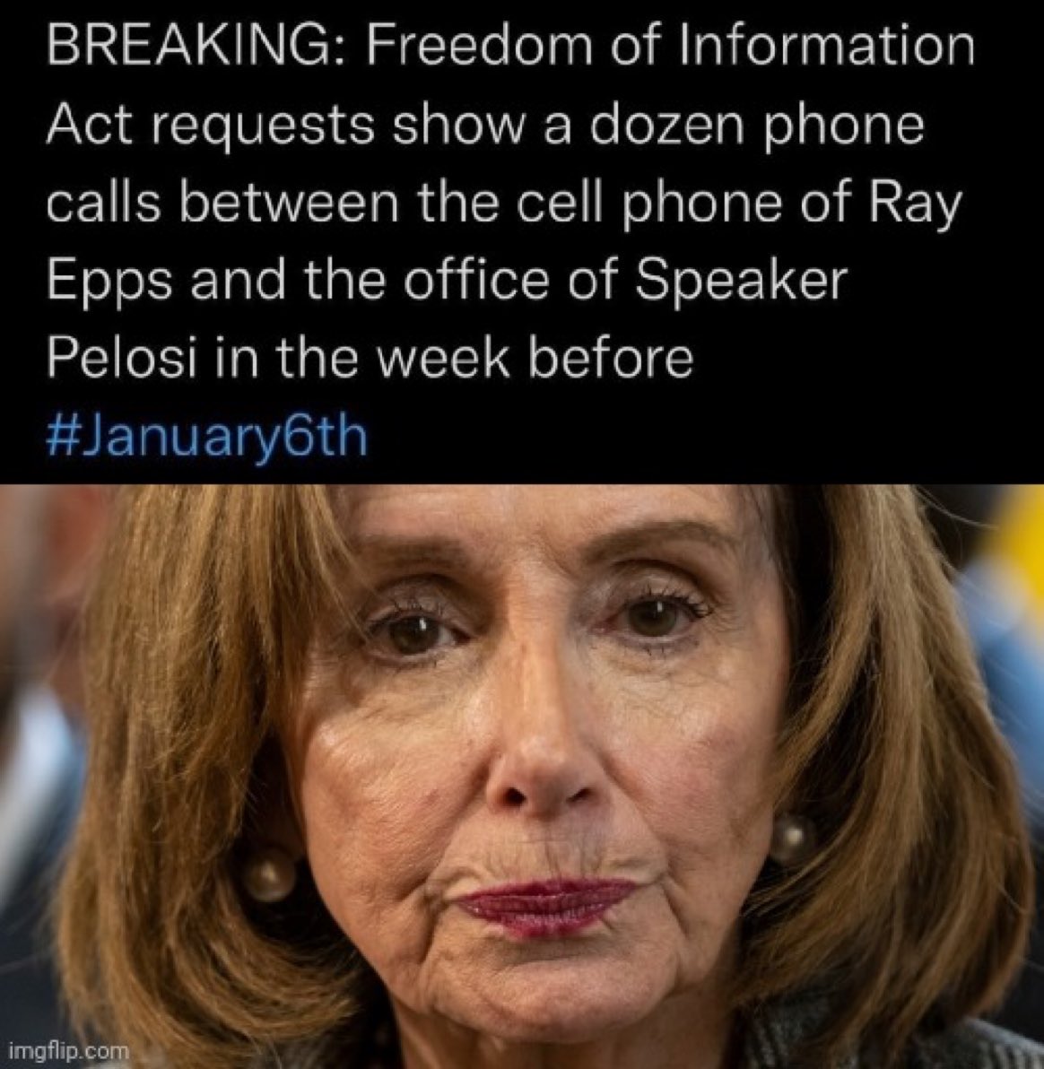 JDunlap1974's tweet image. RETWEET if you think Pelosi should be investigated for her role in J6