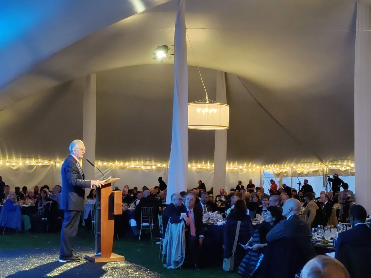 Yesterday during 'A #CommonCause to All' weekend we hosted dinner at the Governor's Palace. Attendees enjoyed inspiring remarks from @TommyNorment, @stacyschiff, Chickahominy Indian Tribe Chief Stephen R. Adkins, and Bill Whitaker of CBS' 60 Minutes. Stay tuned for more today!