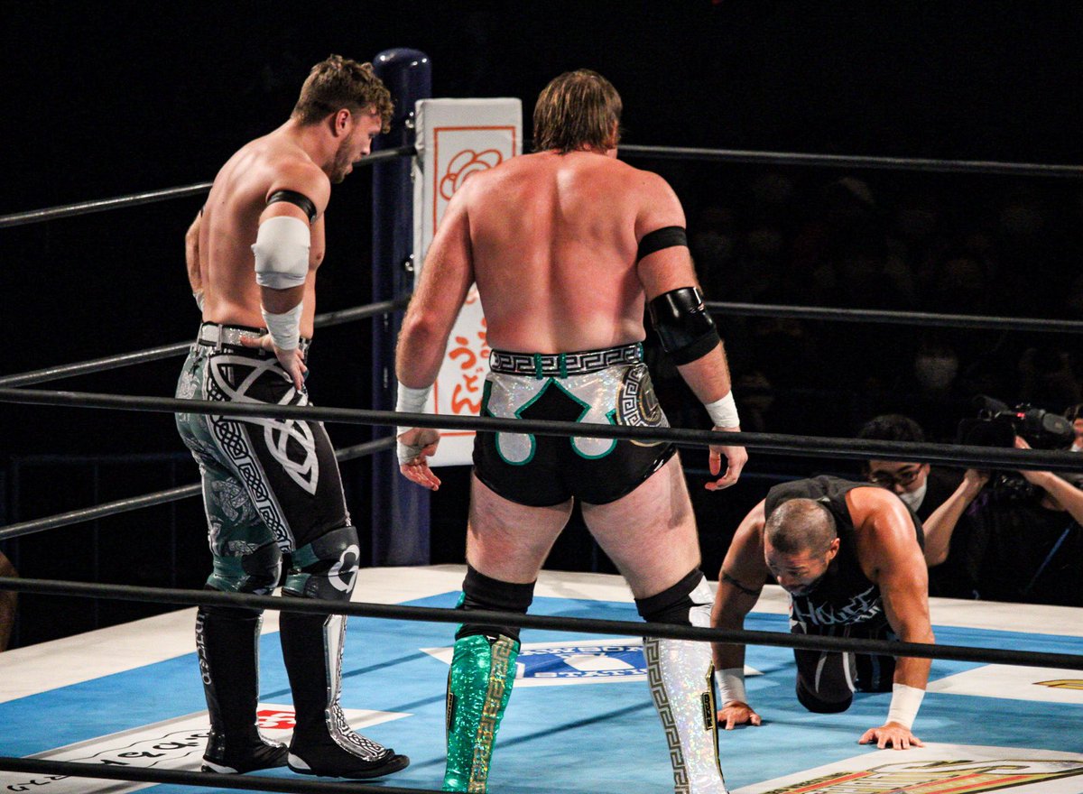 Z_ONpppp's tweet image. REUNION
#njcup #Dunkzilla #TheAerialAssassin #AusieOpen #UnitedEnpire #njpw #帝国民