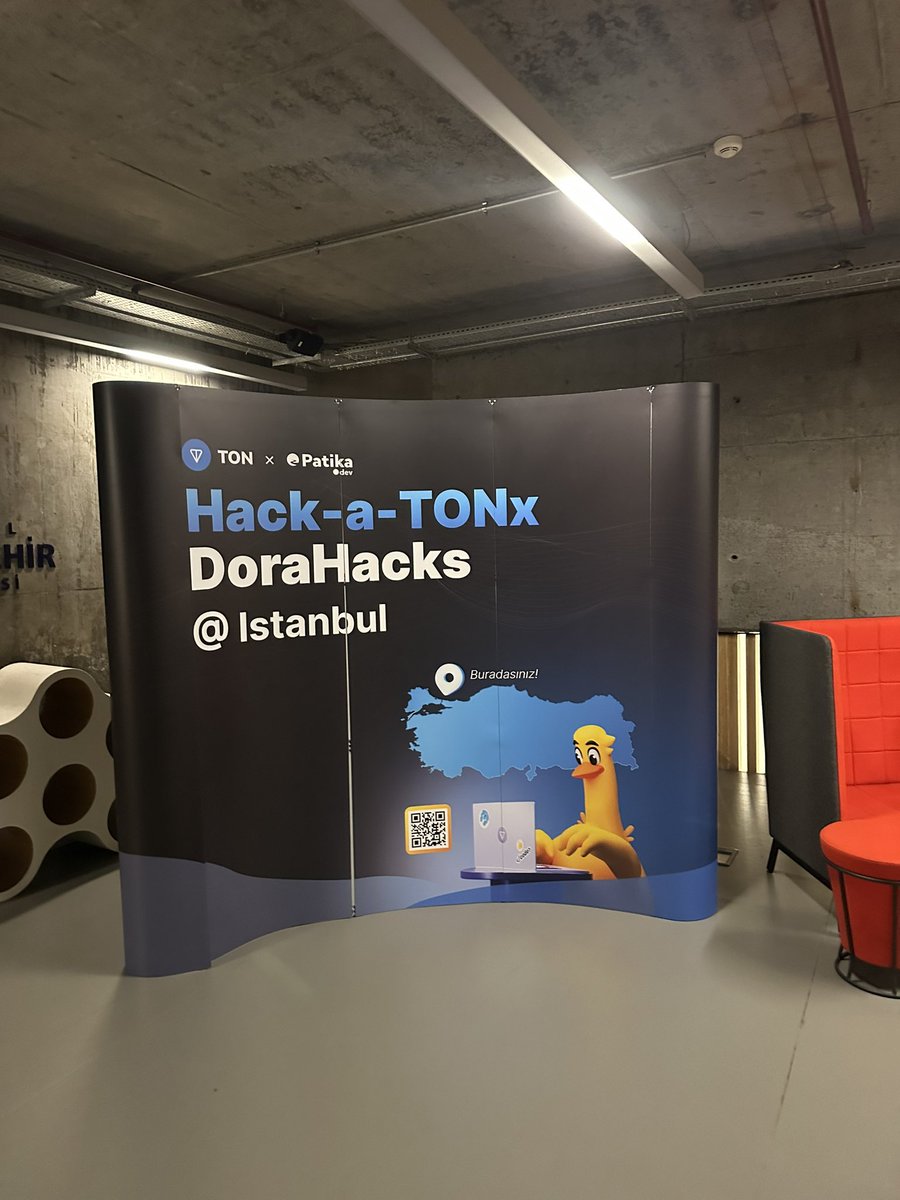 OrdekTon's tweet photo. Bugün @patika_dev ve @ton_blockchain ortaklığında düzenlenen Hack-a-TONx 'e katıldım. Proje geliştiricilerinin heyecanını ve ekosistemin büyüdüğünü görmek büyük bir mutluluk.
#Dorahacks https://t.co/kNG8MnLMDb
