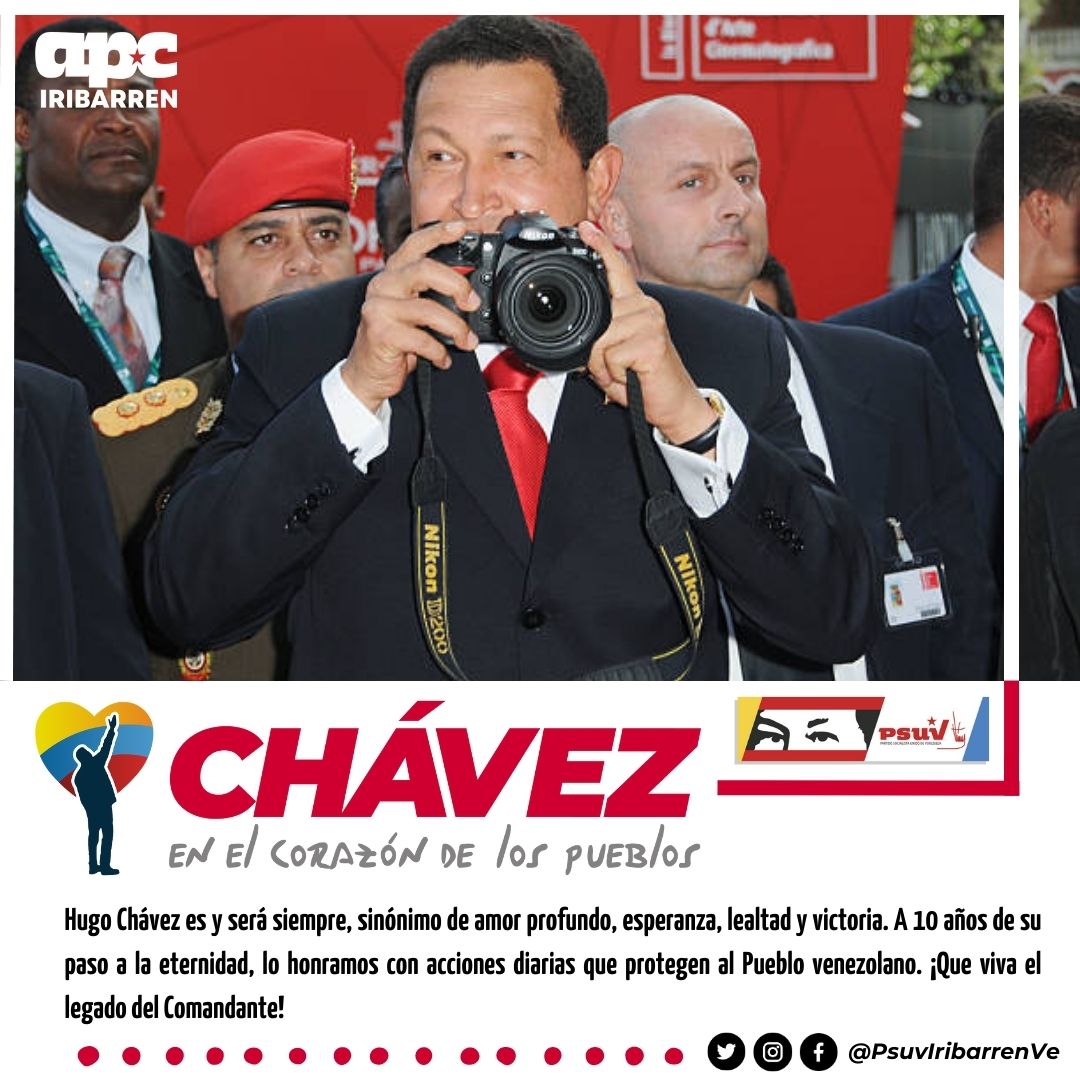 #12Mar| Hoy recordamos al #ChávezComunicador pionero de la Comunicación Alternativa.

Cómo no recordar un Domingo de «Aló Presidente» como paradigma de la Comunicación Política.

El pueblo Comunicador, ante la manipulación mediática.

<a href="/PartidoPSUV/">PSUV</a> <a href="/dcabellor/">Diosdado Cabello R</a> <a href="/NicolasMaduro/">Nicolás Maduro</a>
