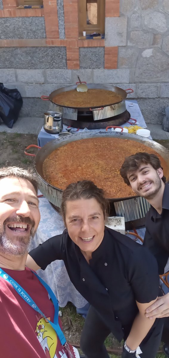 En el contributor day, segundo día de la primera WordCamp Torrelodones, nos cuidamos de no pasar hambre..
