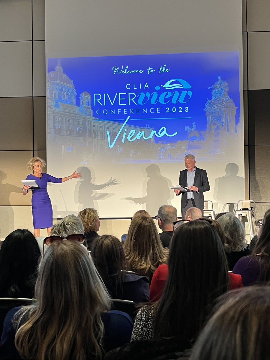 Mark, Stu, Hollie &amp; Carla are attending their first ever river cruise conference in Vienna! Keep your eyes peeled over the next few days for a peek at some of these fabulous ships and why you should consider a river cruise for your next trip! #CLIAVienna23 #Vienna #Wimbledon
