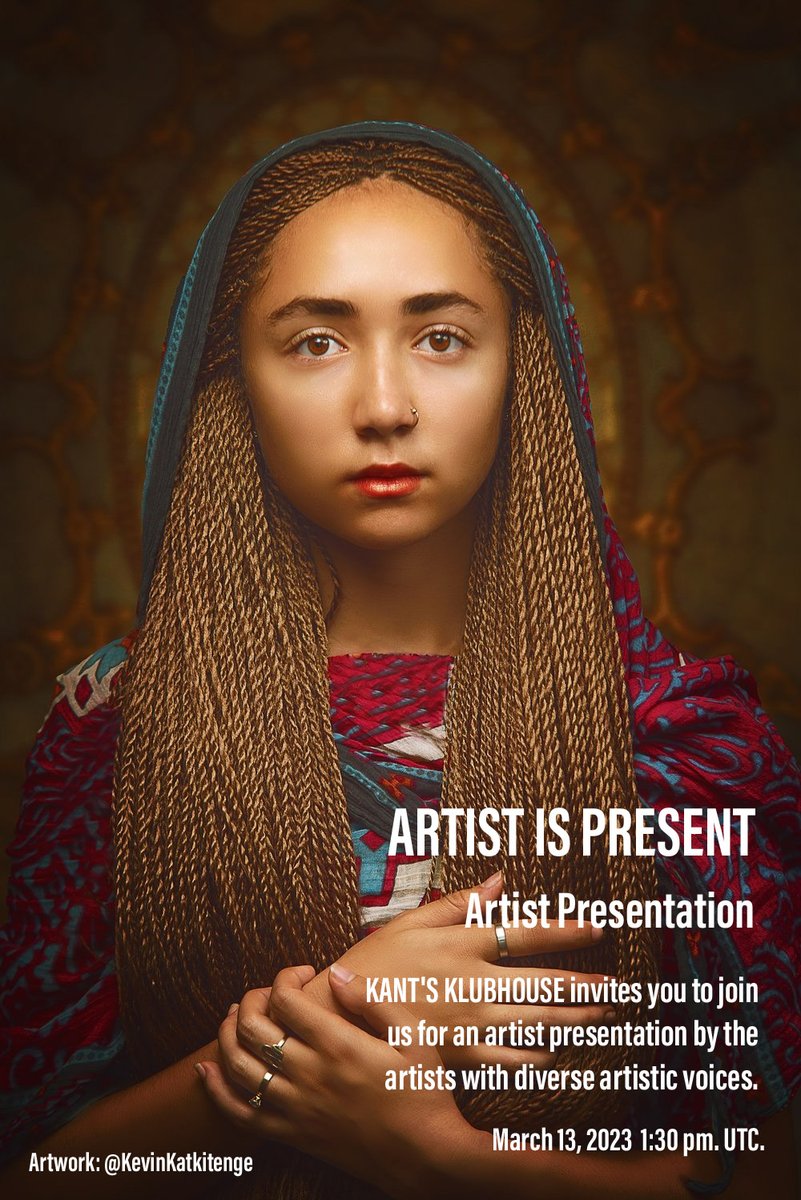cubedekant's tweet photo. KANT'S KLUBHOUSE invites you to join us for an artist presentation by the artists with diverse artistic voices!
Find the link to space with artists' list in the comments!
#artistpresentation #kantsklubhouse
#artistispresent #jemappellekant https://t.co/onS0tupZhc