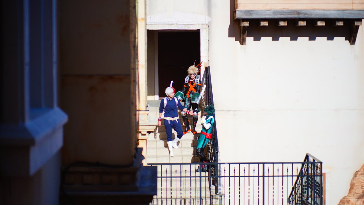 当たり前の日々
ヒーローが居るから
訪れる未来

model
🥦︎ <a href="/toki_319/">toki</a>
💥 <a href="/5927AxL/">🗝空菜🕊5/3💥</a>
🍰 <a href="/abientot_qq/">りょうか🐯たびびと復活</a>

 #ラグコス
 #ラグコスプチ

【Cosplay／MHA】