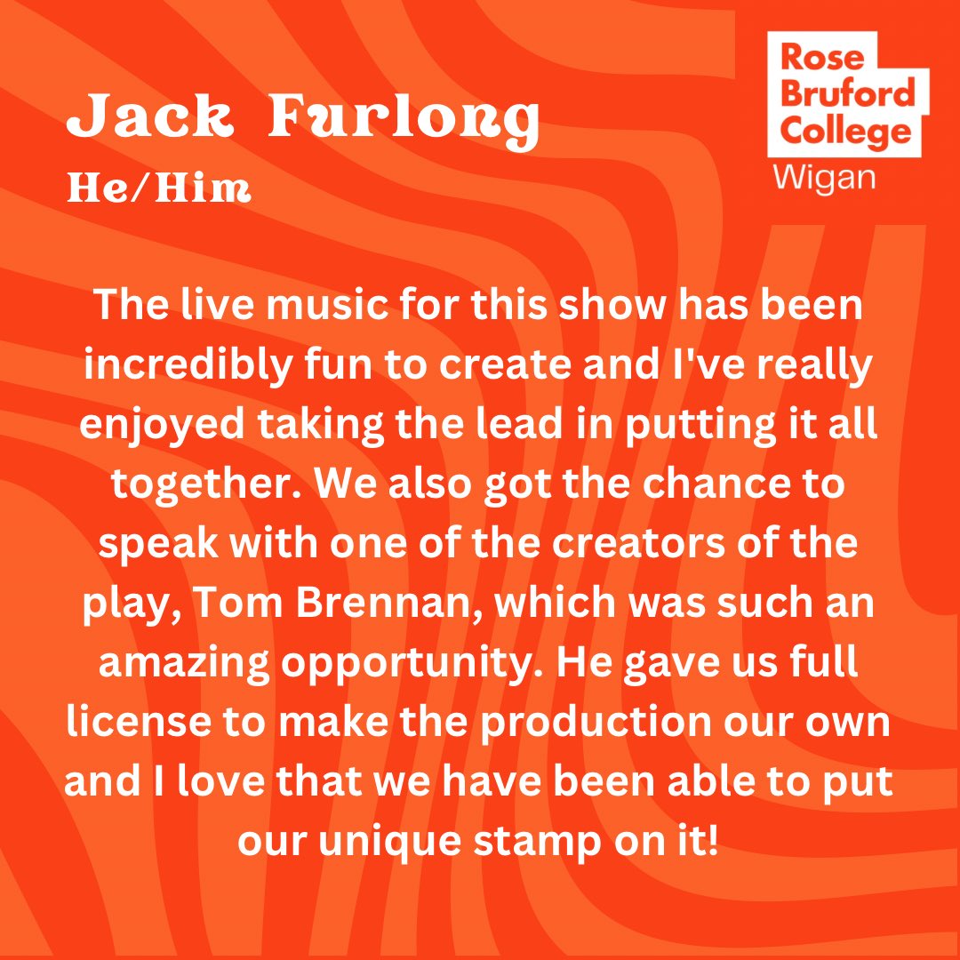 Rose Bruford Wigan 3rd years. tweet media