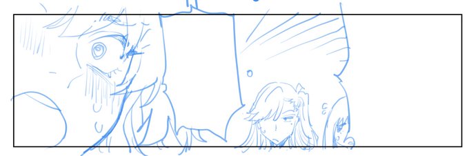 何とか下書きは終わったものの。。 