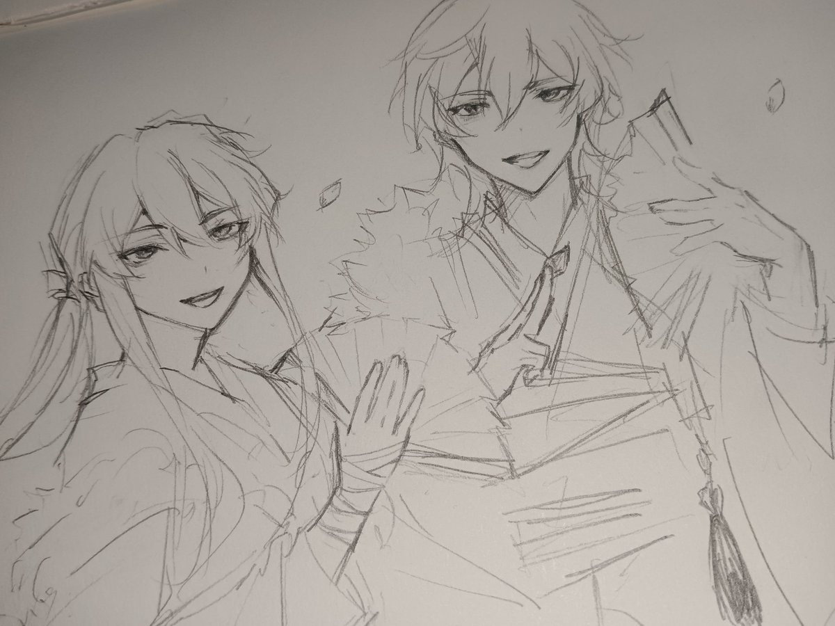 huajiujiujiu's tweet photo. #薫颯 #kaosou 是之前画的一些旧图噢QvQ https://t.co/sLbk2m8ZZd