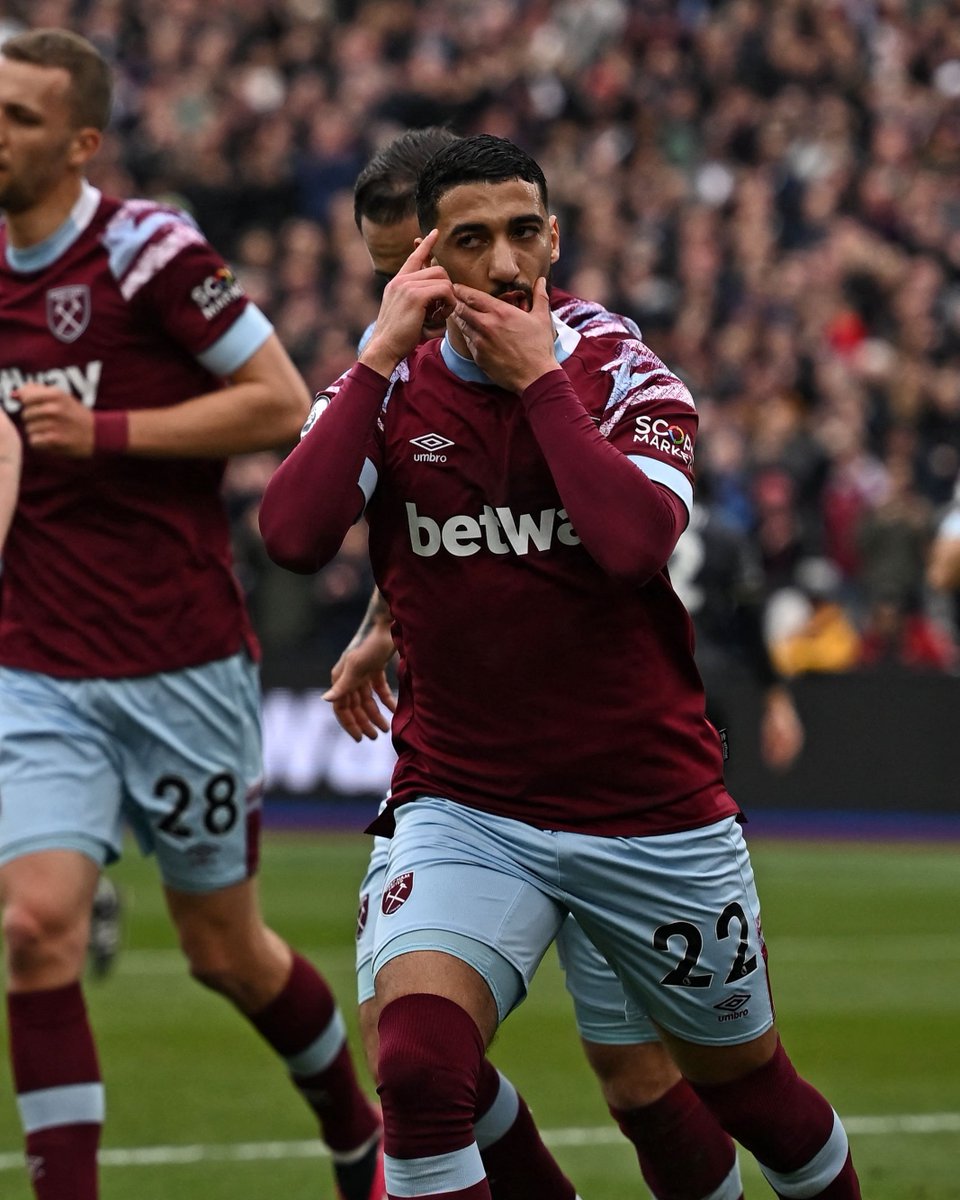 FULL-TIME West Ham 1-1 Aston Villa

Said Benrahma’s penalty secures a point for the Hammers after Ollie Watkins’ opener

#WHUAVL