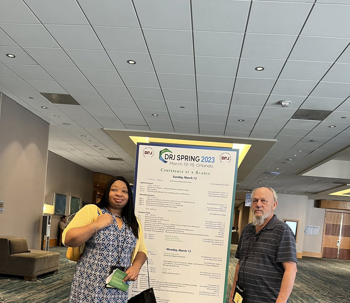 KareenKircher's tweet photo. And just like that…the #DRJSpring2023 conference is under way with the @drjournal team. #resilienttomorrow #devops #bcdr #cybersecurity https://t.co/LesSfpb7St