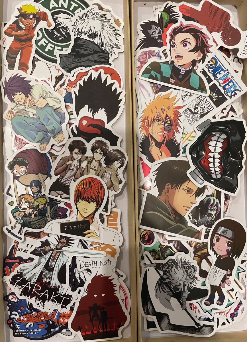 У меня есть коллекция аниме стикеров, теперь ты будешь со мной?)