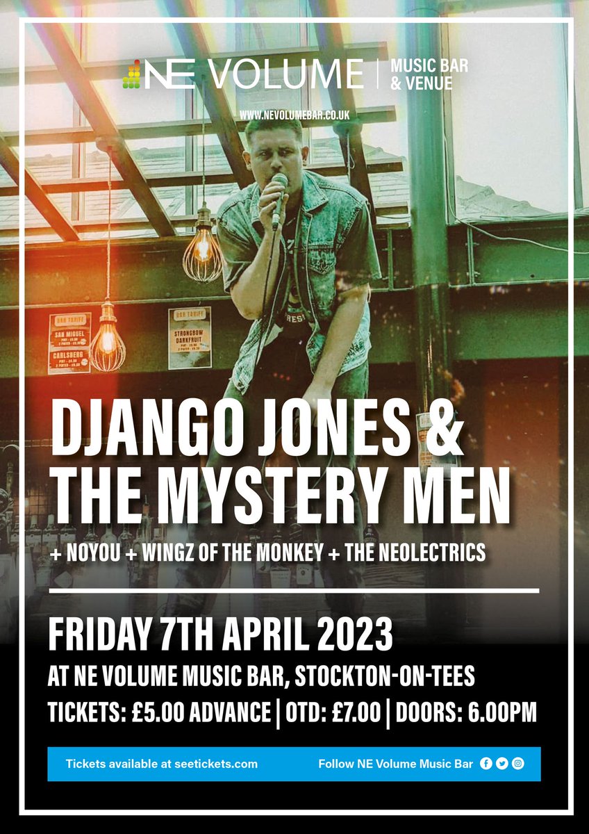 We're pleased to be able to add <a href="/noyoumsc/">noyou</a> to this already fascinating line-up! Grab your tickets now: seetickets.com/event/django-j…