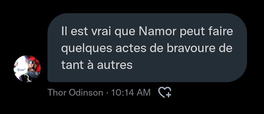 TheSubmariiner's tweet photo. Soyez témoins des paroles du dieu du tonnerre ! @MightyKingThor https://t.co/5q5XkiW2Yr