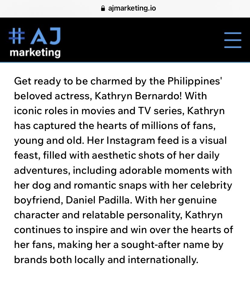 msalison13's tweet photo. Top Instagram Influencers in ASIA: 

4. Kathryn Bernardo (Philippines 🇵🇭)

Only two accounts from the Philippines and Kathryn is 4th in the list. @bernardokath 😌🙌🏼 https://t.co/XZ5IA7nEz0