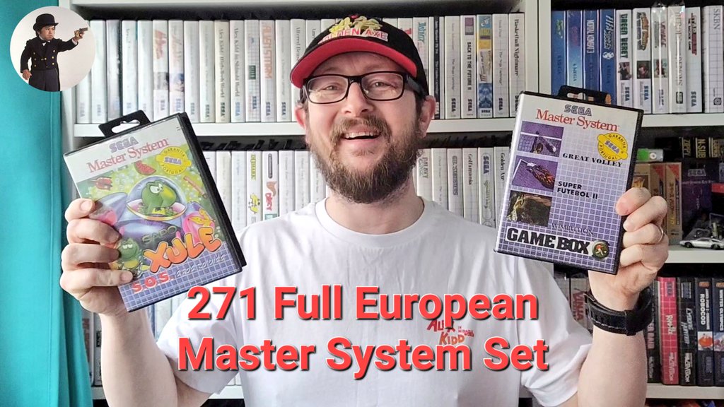 8BitBoyUK's tweet image. I&apos;ve finally done it. A Full European Set of Master System Games, all 271 of them. Check out my journey in the below video #MasterSystem 

youtu.be/fJykoX-sG1I

@ninjabearhug @IrishNerdLife @yesterzine @Unclear_User @SamMTomas @Zanoni_Revived @AmyFluidGoth @fanglespangle