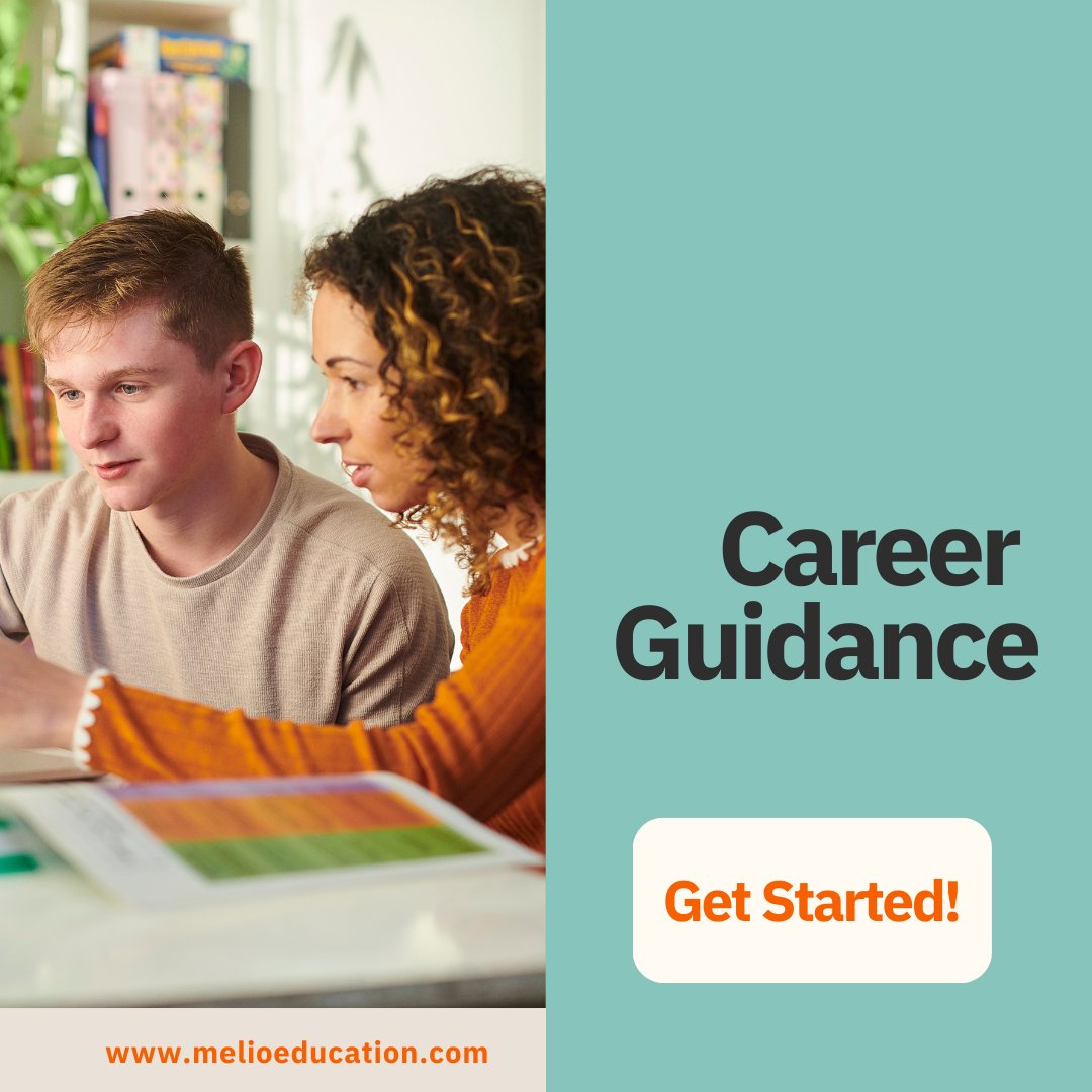 If you're a young person thinking about your career options, the possibilities can be overwhelming. At Melio Education, we're here to help you navigate the maze of career choices and find the path that's right for you. Get in touch to learn more!

#CareerCoaching