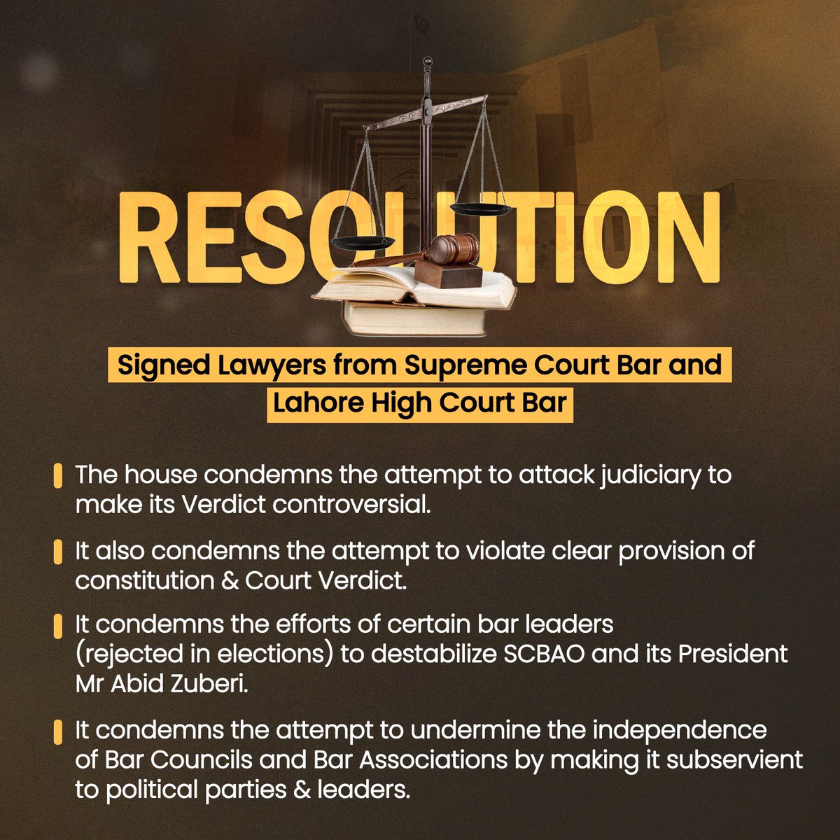 PTI on Twitter "Lawyers from Supreme Court Bar and Lahore High Court