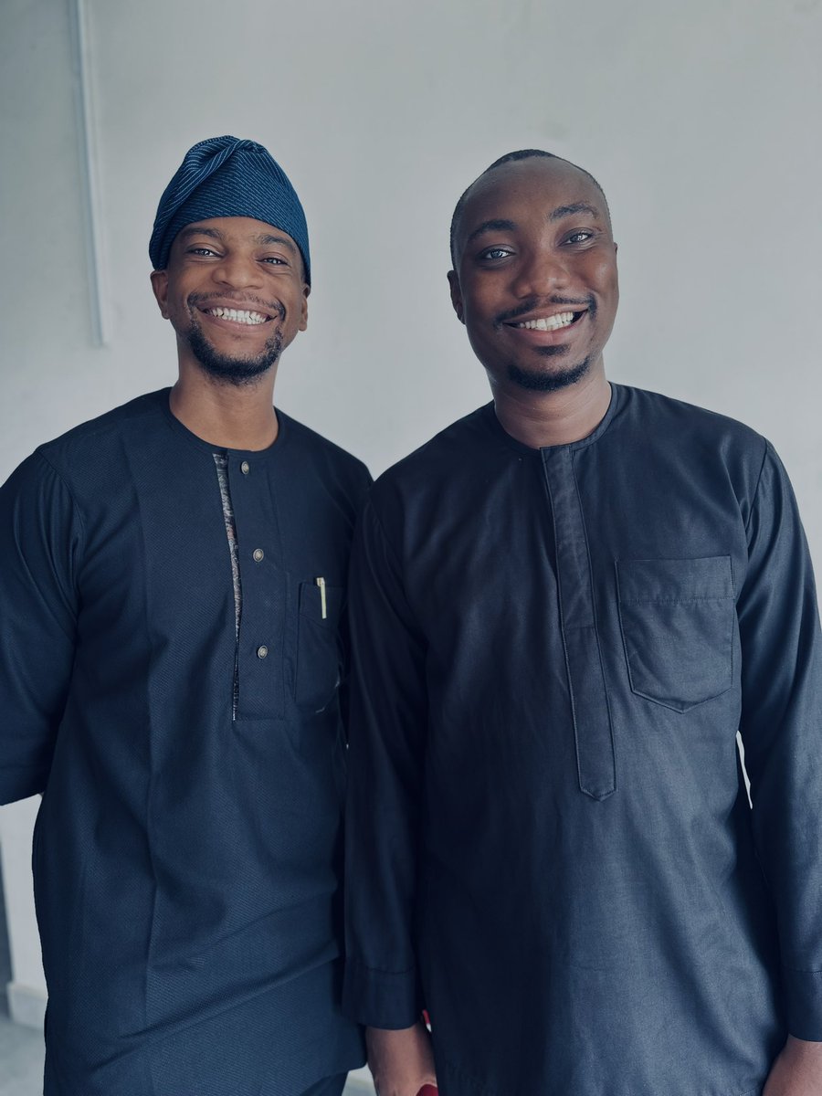 Morris_Monye's tweet photo. With the Surulere rep who is going to take over from Desmond Elliot. 

Love that he is also a goofball like me 😂😂

Vote LP for Surulere House of Assembly 1. https://t.co/afICPa80X2