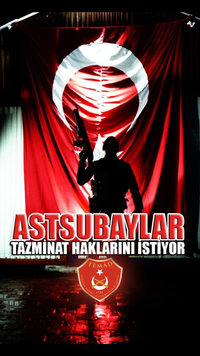 MehmetOzbay_26's tweet photo. #OylarTazminata 
Sayın Savunma Bakanım sizlerden  Astsubayların tazminat mücadelesini  sonuçlandırmanızı talep ediyoruz.
Hulusi AKar
@DurgenHamza 
@temadankara
@mustafaelitas
@SuayAlpay
@yilmaz_ismet58 
@NureddinNebati https://t.co/pWSULwacw2