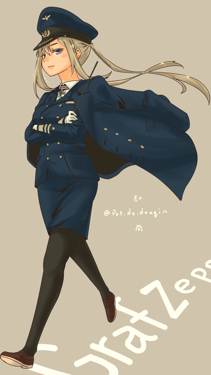 艦これ「軍服グラーフ#艦これ 」|Pot＊deのイラスト