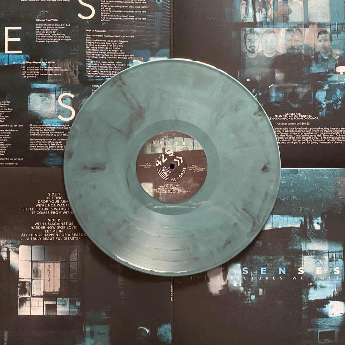 42_records's tweet photo. The stunning debut album from @sensescoventry is available to pre-order here: https://t.co/3LdvsZTWRU
Released 21st April, tickets for the album launch party gig are also at the link.
Format: Blue Marble or Black Vinyl in a ltd gatefold sleeve, CD with extra track commentaries https://t.co/mRoziyuCwB