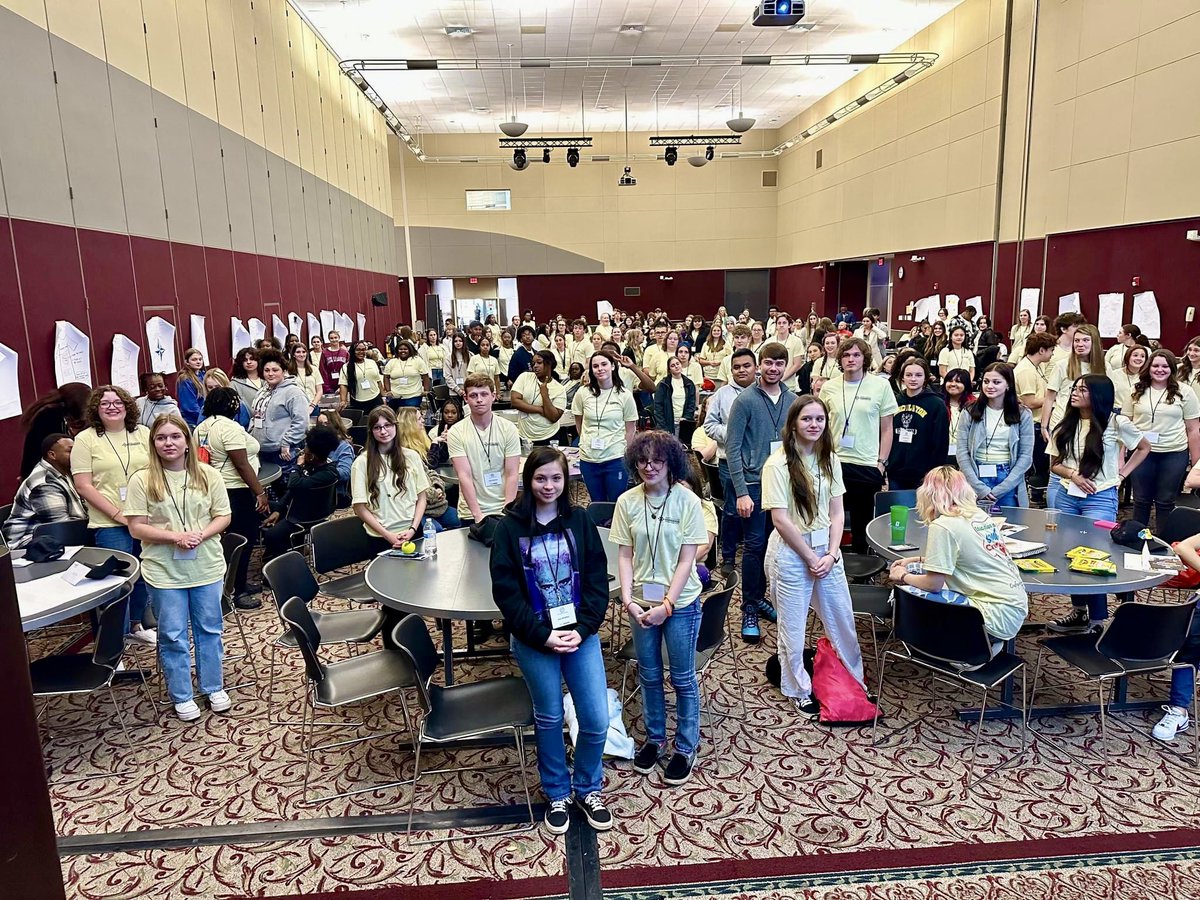 A Powerful Moment - At the close of the NC Teacher Cadet State Conference yesterday, we asked that all students who have firmly made the decision to become a teacher to stand. May this photo give you hope for North Carolina’s future.
.
.
#NCEd #NorthCarolina #futureteachers