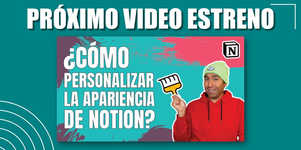 CanalMaxiHawk's tweet photo. ¿Quieres darle un nuevo aspecto a tus páginas de Notion? En el próximo video, te mostraré cómo personalizar la estética de Notion para que puedas crear páginas únicas y atractivas. Si quieres saber más visita mi canal de YouTube https://t.co/ThXsnKlcBK #NotionHQ #MaxiHawk #Notion https://t.co/XbjYLKx0A3