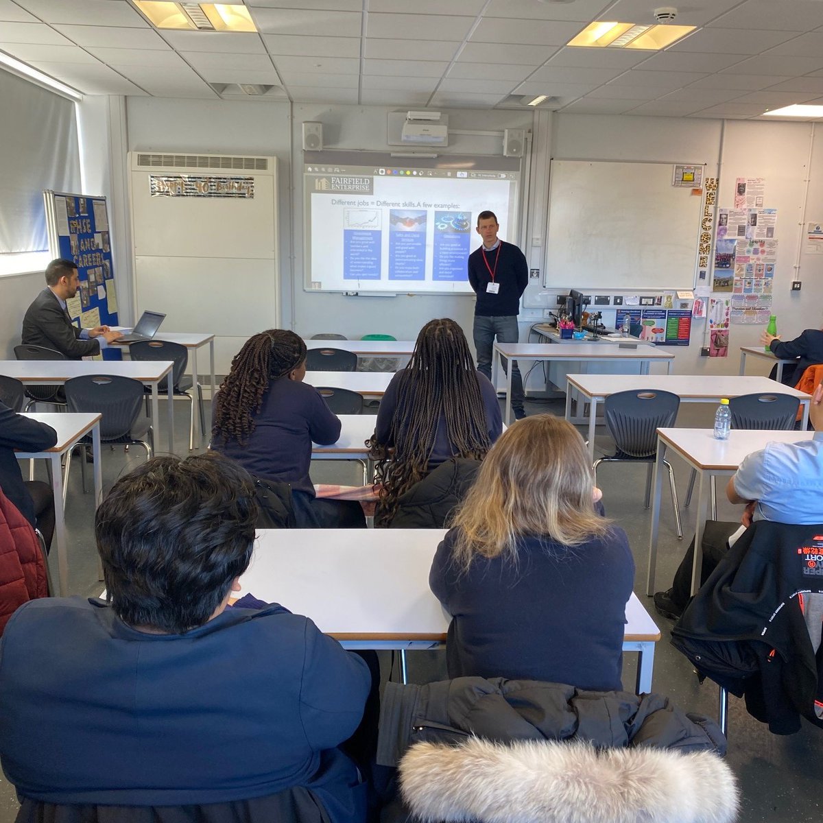 BWA_CEIAG's tweet photo. Year 11 closed National Careers Week 2023 with a fantastic drop down day of workshops. Thanks again to @NTUCensce, @NFFC_Education, @TheMoneyCharity, Scott at Right Path, and Fairfield Enterprise for their sessions! #NCW2023 https://t.co/MmSGSg9NhU