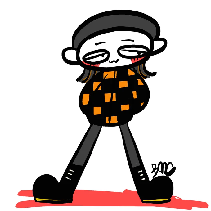 お友達の似顔絵 