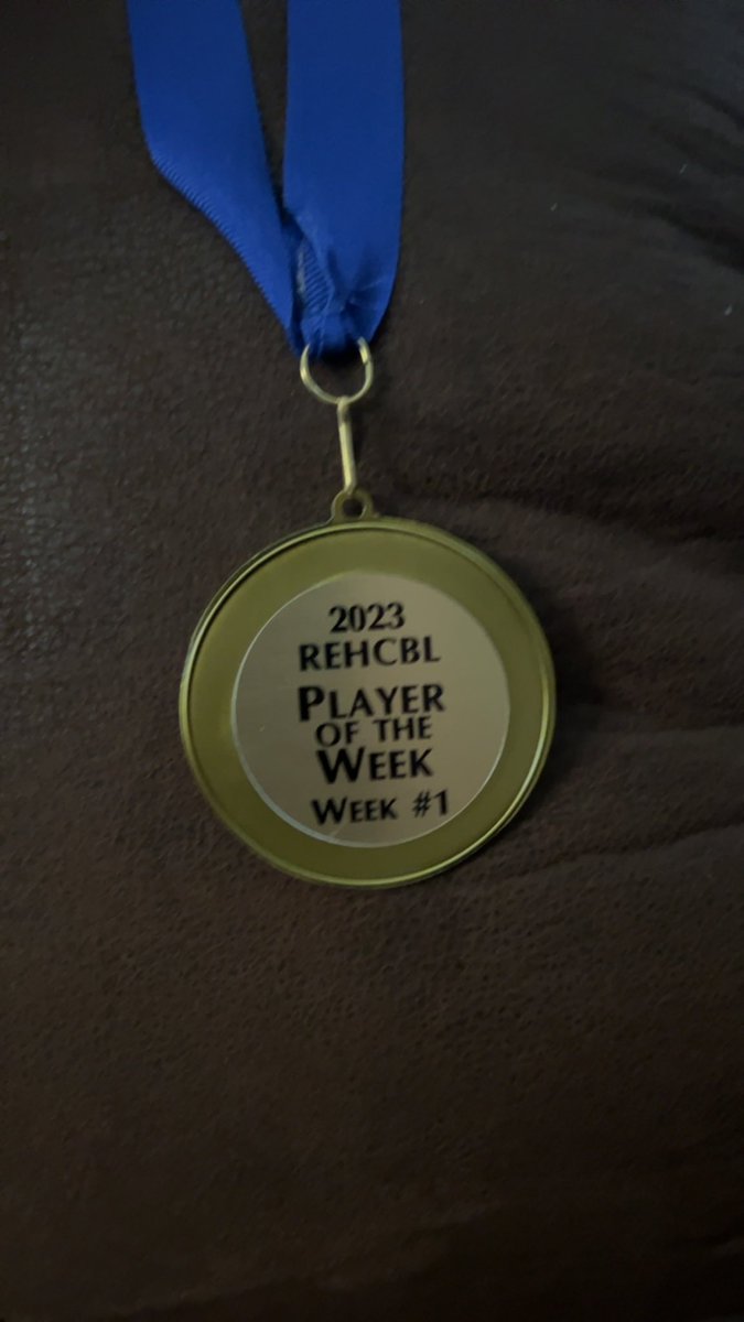 Week 2 starts today at 10AM! (Don’t forget the clocks moved forward an hour) Who will take home our Week #2 Player of the Week? Who will be our game of the week? #REHCBL