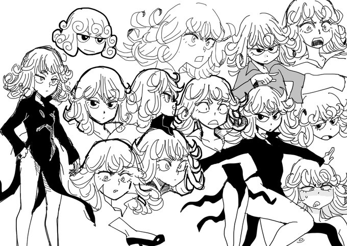 [R-18] タツマキらくがき1枚 #戦慄のタツマキ #ワンパンマン https://t.co/MNG1juDHCO 