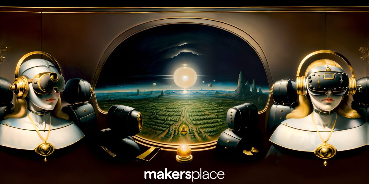 NEW >>> VRNAISSANCE #4 @makersplace #360image
makersplace.com/winchawa/vrnai…