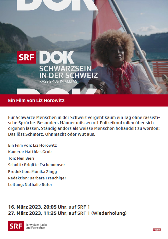 Mein neuer Dok-Film ist da: Danke an #YvonneApiyoBrändleAmolo, #EvelynWilhelm, #KayKysela, #SaloméKora und #DanielKora und alle Mitwirkenden. Danke an alle, die ihre Geschichte, ihr Wissen, ihre Erfahrungen und ihre Gedanken mit mir geteilt haben. #srf #dok #srfdok