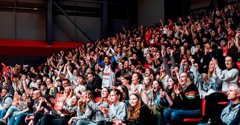 HoopsfixWomen's tweet photo. 1️⃣5️⃣0️⃣5️⃣ | @EssexRebels set the new WBBL league record for home attendance!
