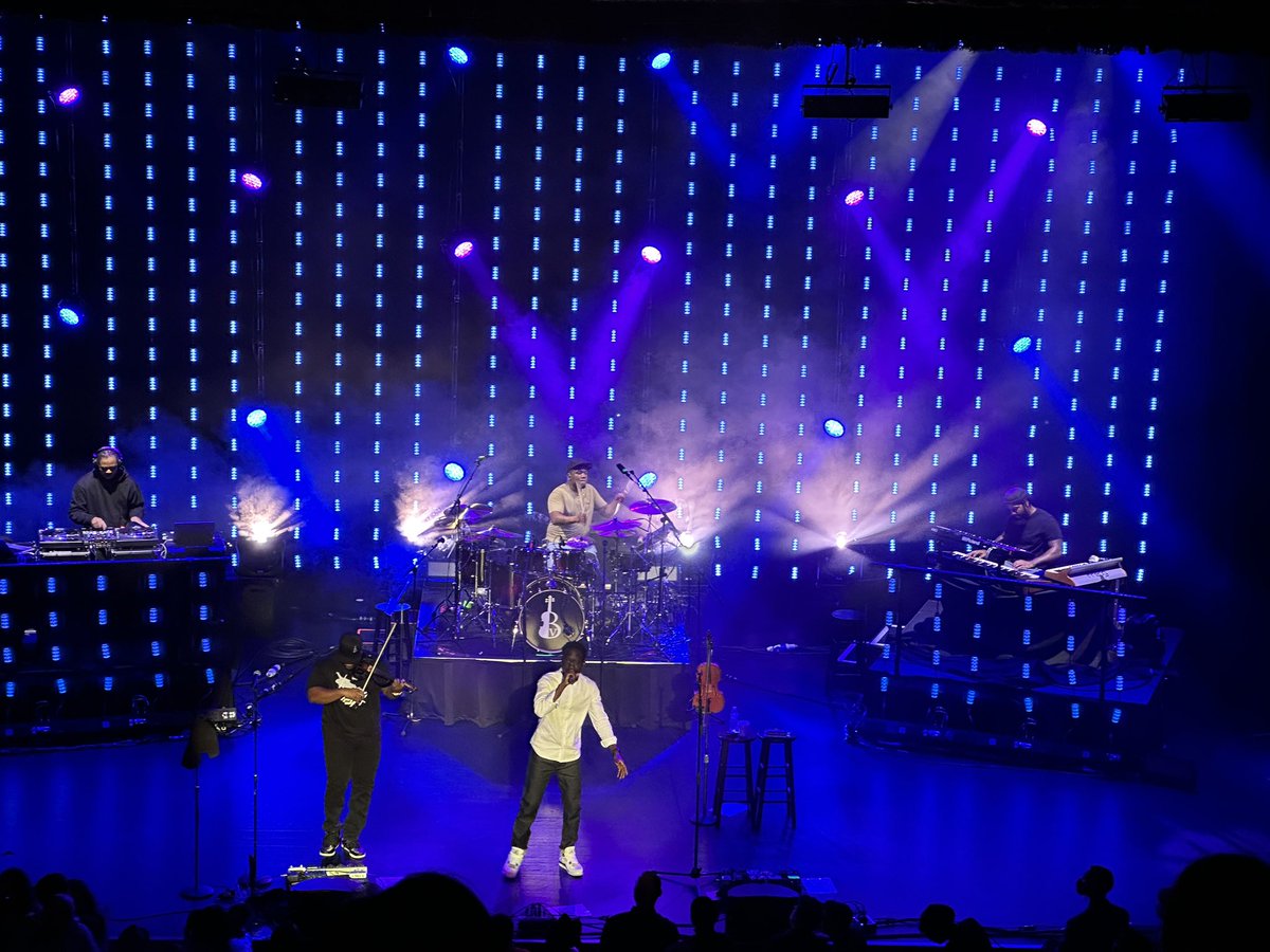 MsSDyer's tweet photo. Introduced @APSKenmore to @Black Violin via Cougar News during pandemic and 2023 BHM Assembly. Got to see them perform last night in person!  So inspiring! https://t.co/3BtCsHHll1