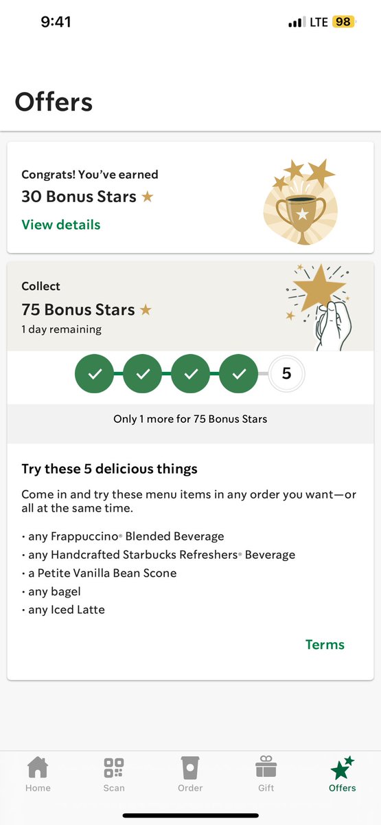 TheTrish86's tweet photo. @Starbucks  my app isn’t loading my orders for my stars… I want my stars please 🥺 https://t.co/OuYXqzv1Zj