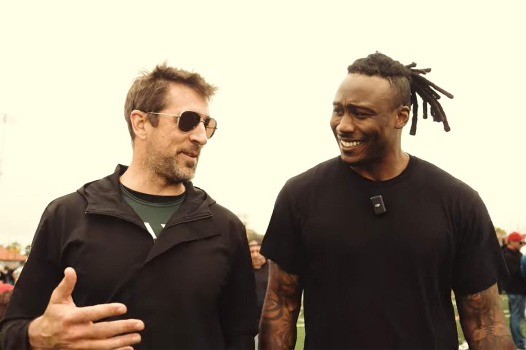 nypost's tweet photo. Aaron Rodgers close to making Jets decision: ‘It won’t be long’ https://t.co/MDPnoGTiqF https://t.co/9X4Tm09a2Z