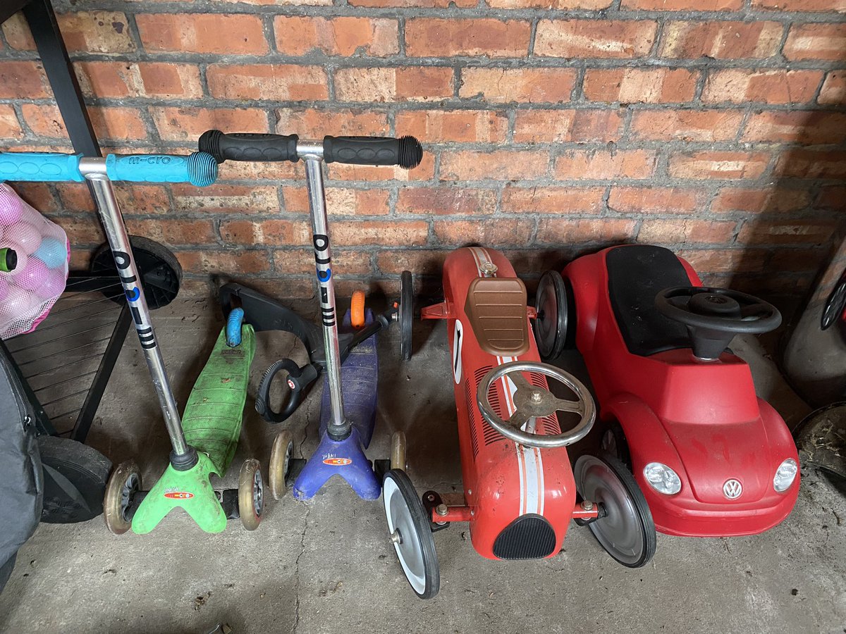 tessgpr's tweet photo. @mrs_conlon fancy a new fleet of vehicles for the nursery garden? I can bring them in on Monday https://t.co/zREwZZzMF8