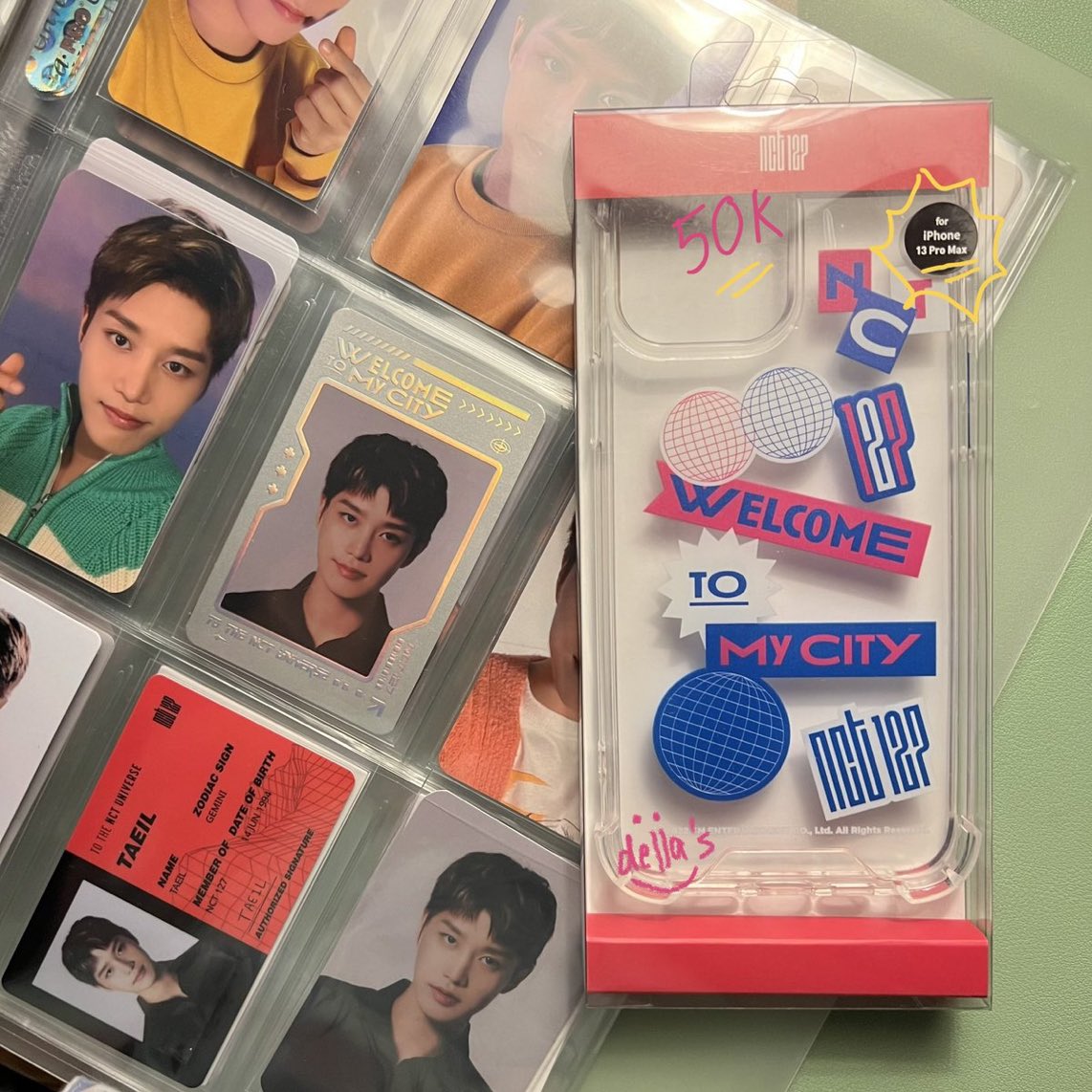 areumdamwo's tweet image. wts / want to sell 

♡ md wtmc iphone case for 13 pro max
50k

unused
dom jakarta

# pc photocard nct 127 welcome to my city casing phone