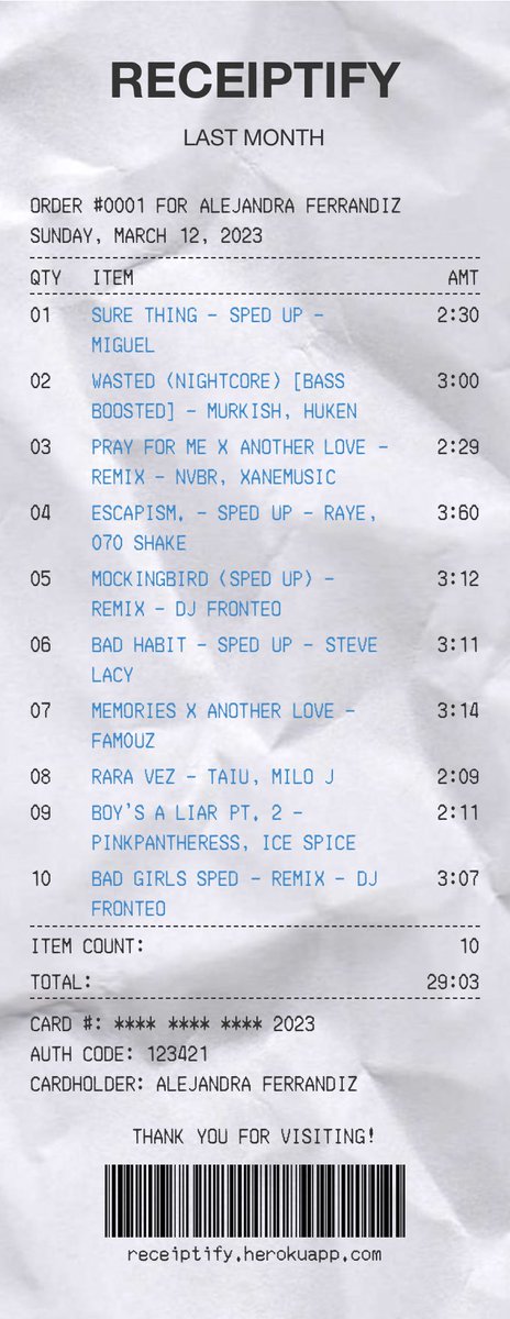 alejandra9fc's tweet photo. Sped up songs <33 https://t.co/t1FAkAikX2