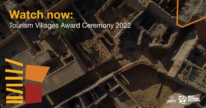 RCU_SA's tweet photo. Tune in now to the #BestTourismVillages Award Ceremony. Part of @UNWTO’s Tourism for Rural Development Programme, the event is being held in partnership with @Saudi_MT in #AlUla.