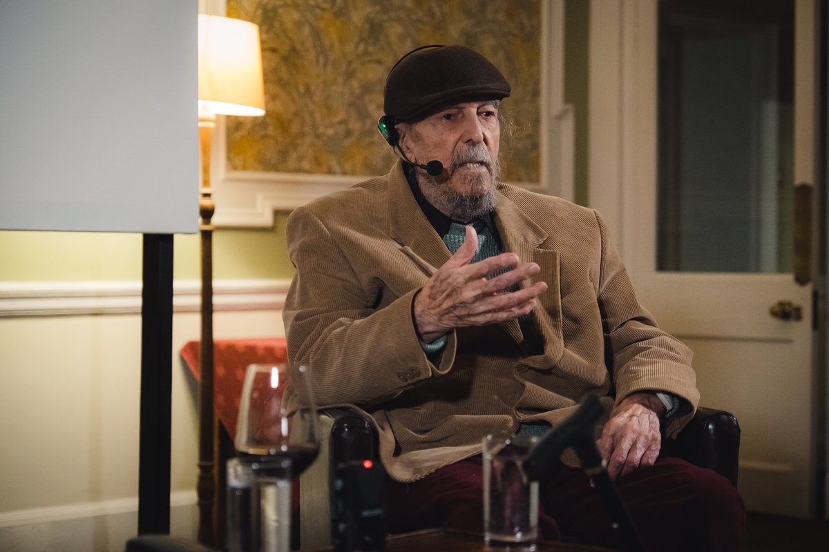 Composer George Newson talking about his music, in the Green Room at the Grand, for Folkestone New Music.

Photo by Chelsey Browne
chelseybrowne.co.uk